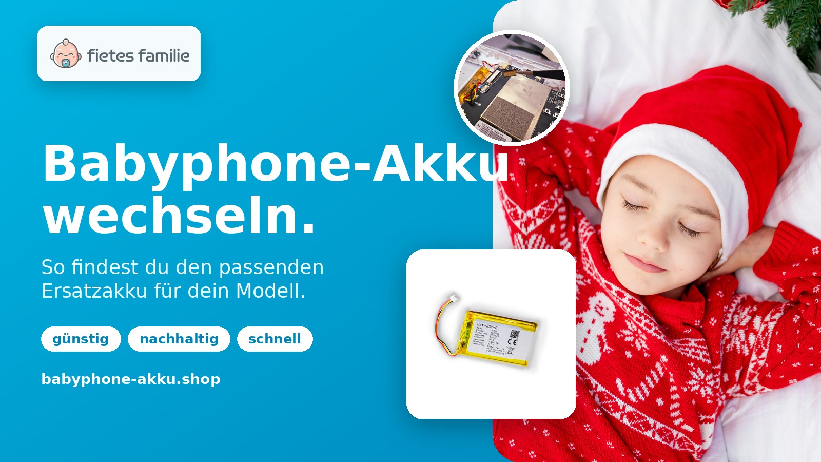 Babyphone-Akku wechseln: Wie du den passenden Ersatzakku findest