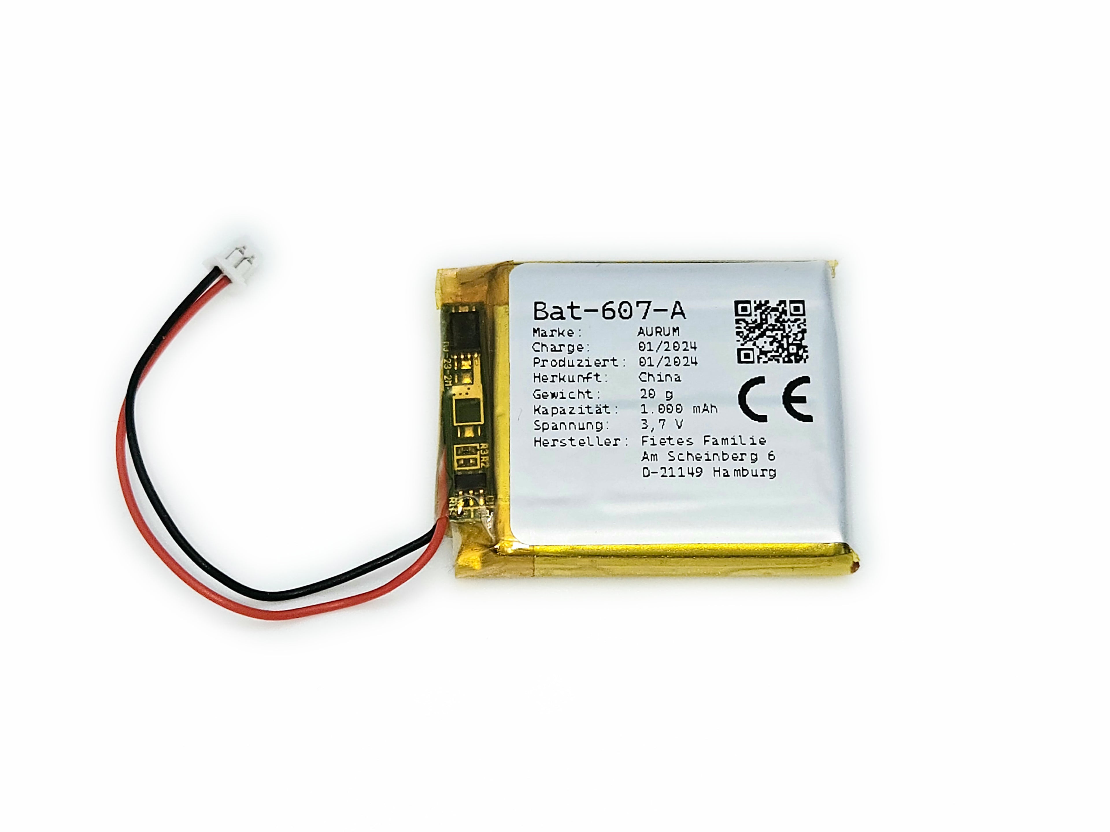 Akku für Babyphone Biofun VB607, Lionello 7.1, Oretti V9, TarkTark, Eysaft