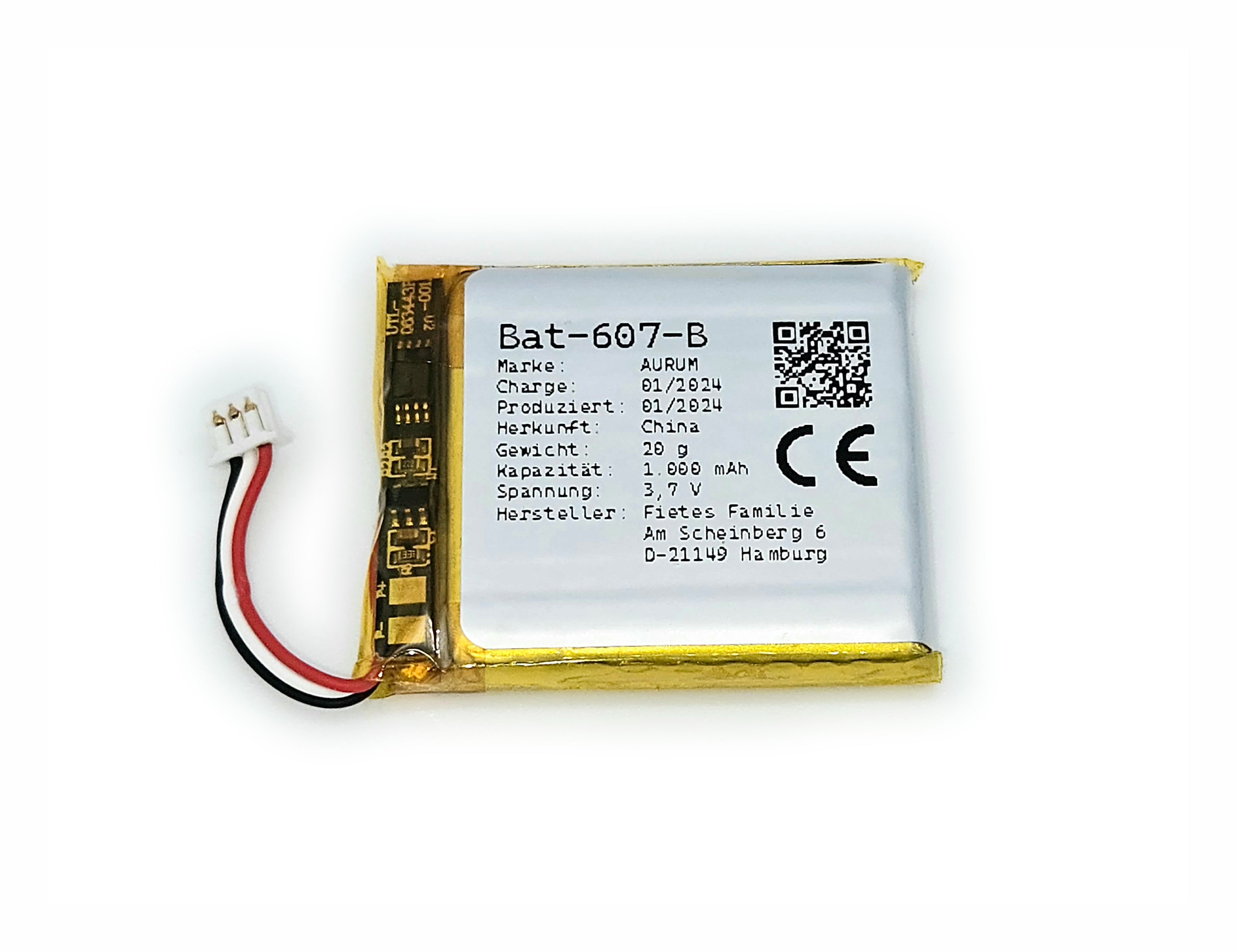 Akku für Babyphone Biofun VB607, Lionello 7.1, Oretti V9, TarkTark, Eysaft