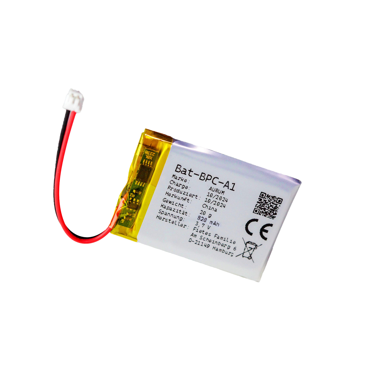 Batterie pour les lunettes Infant Optics DXR-8 et Luvion Grand Elite 2