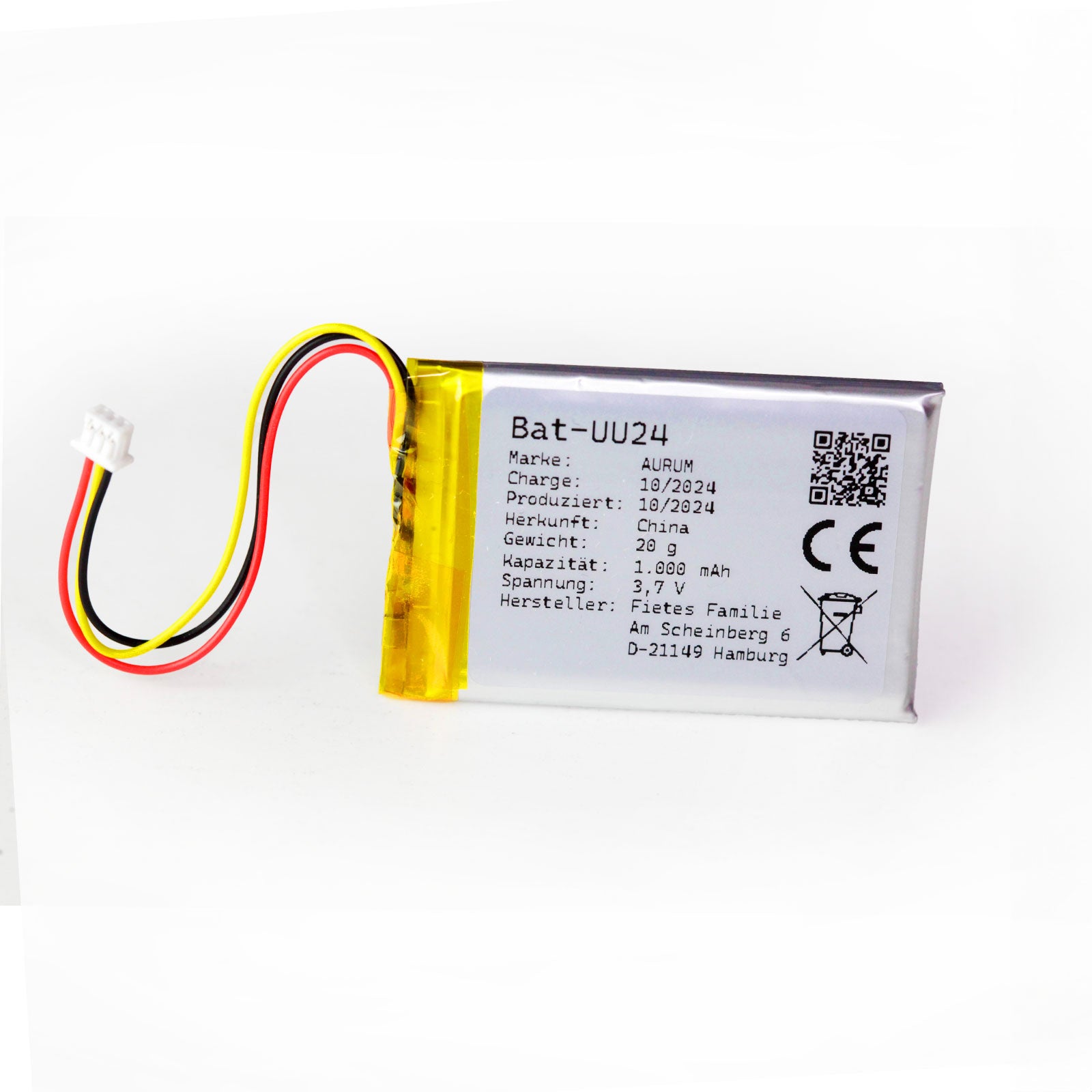 Akku für GHB UU24, HelloBaby HB24, HB32, SM24, V24, UU Infant