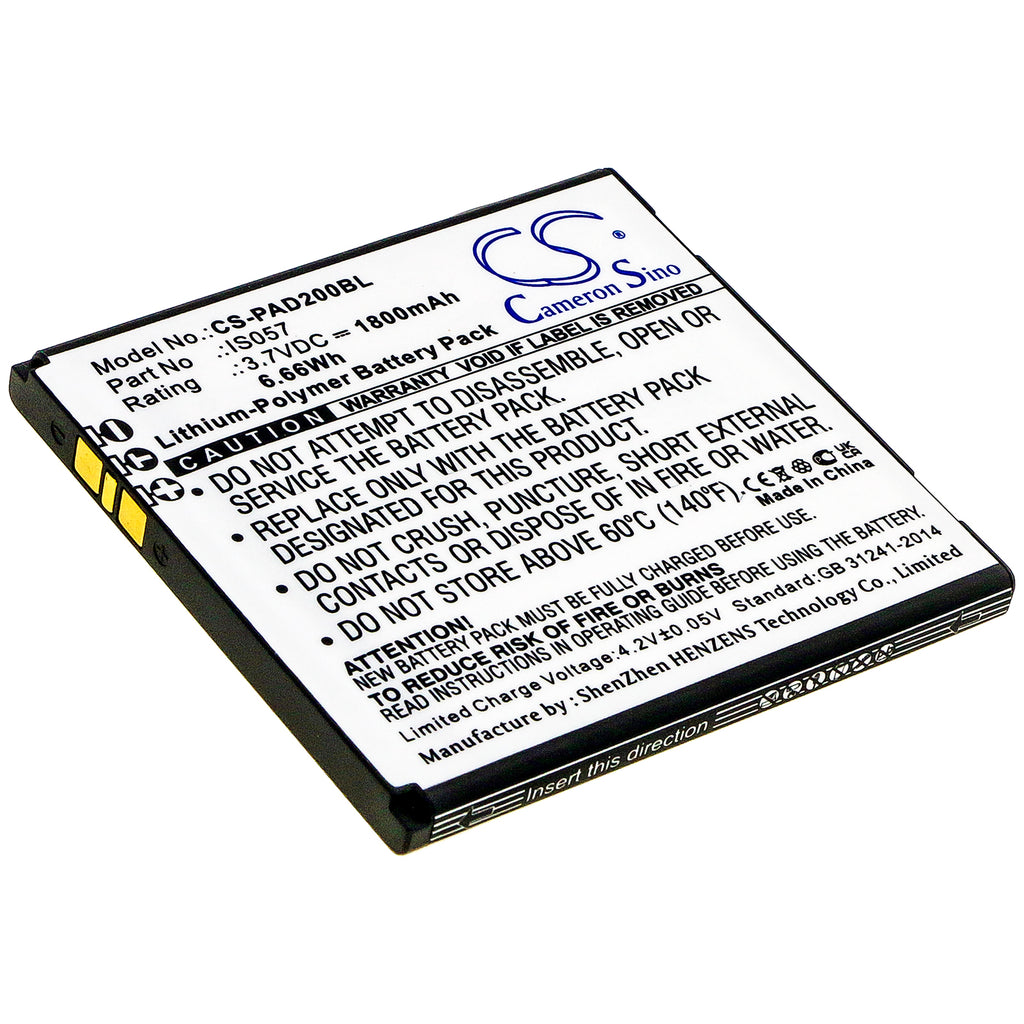 Ersatzakku CS-PAD200BL für Angelcare AC320, AC327, AC337, AC527