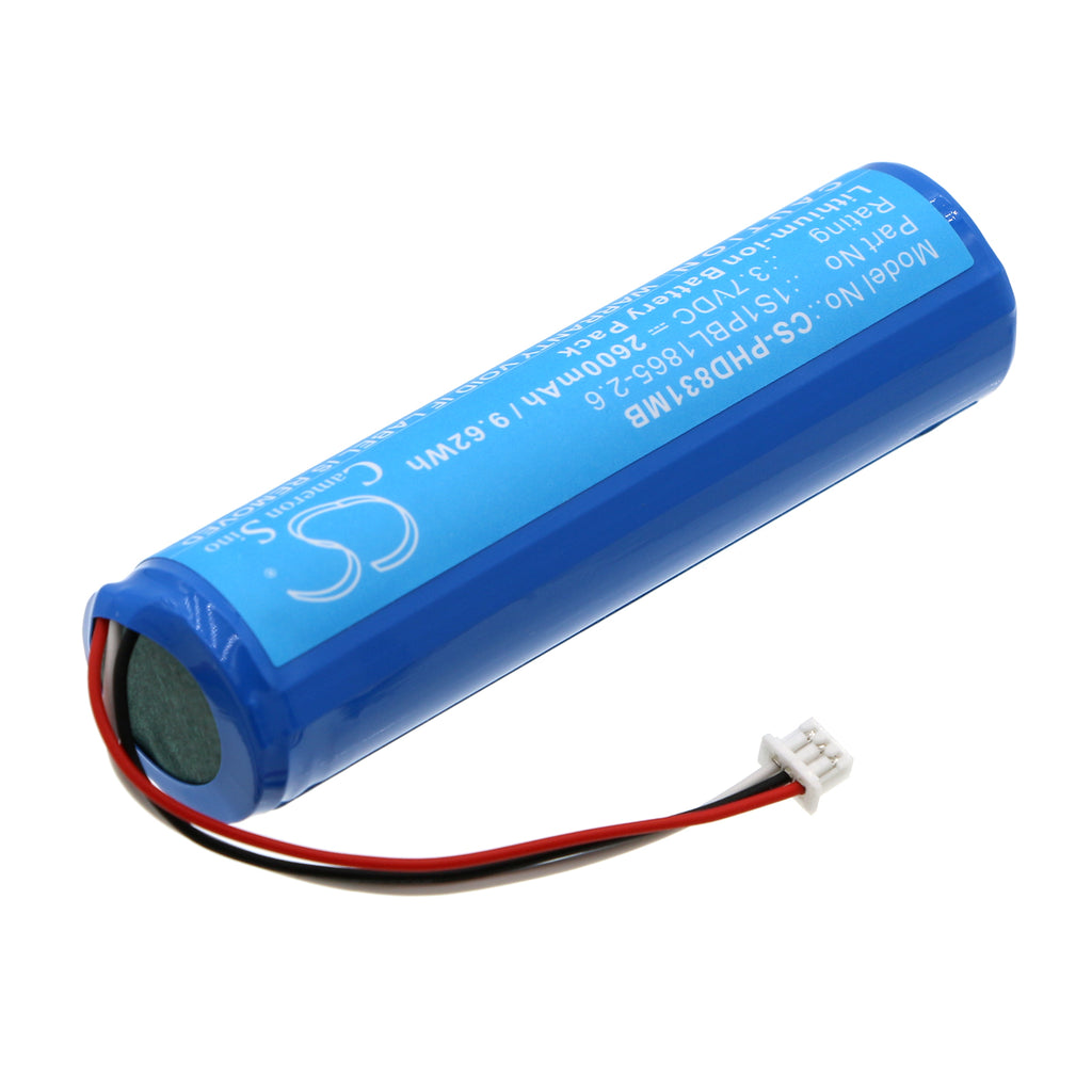 Ersatzakku Philips Avent SCD620 bis SCD841 – 2600 mAh, Rückseite